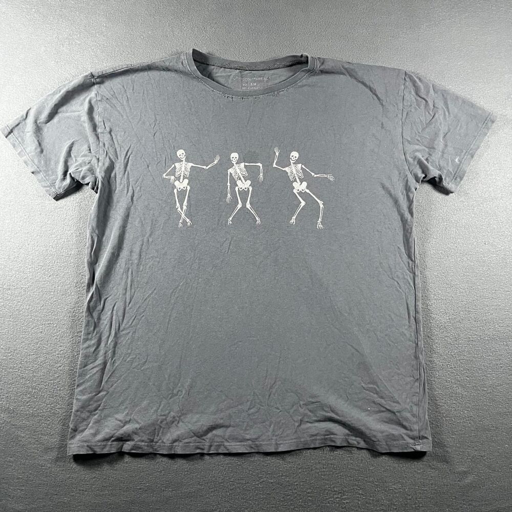 Unbranded Women's Grey and Blue T-shirt